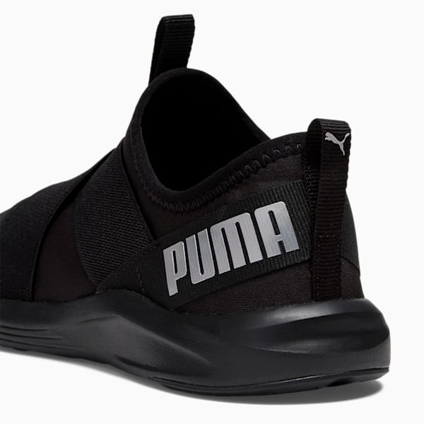 Zapatos de entrenamiento para mujeres sin cordones Prowl, Puma Black, extralarge